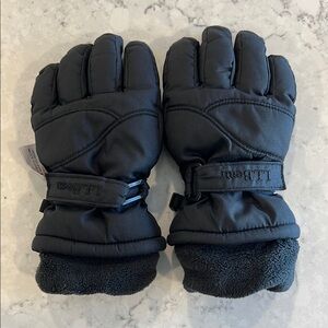 L.L. Bean Black Winter Gloves - XS